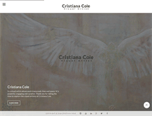Tablet Screenshot of cristianacole.com